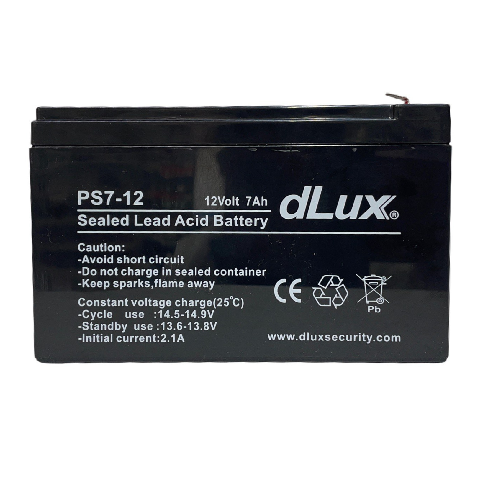 Bateria 12v 7a  Acido de plomo DLUX - BrothersCR