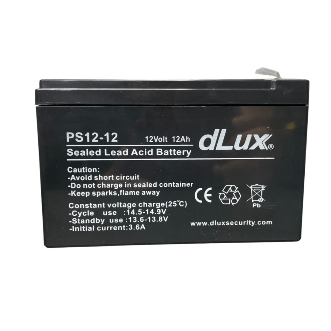 Bateria 12v 12a  Acido de plomo DLUX - BrothersCR