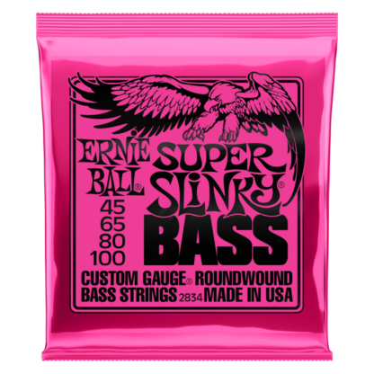 JUEGO CUERDA Super Slinky Nickel Wound Electric Bass (Bajo) | ERNIE BALL 2834