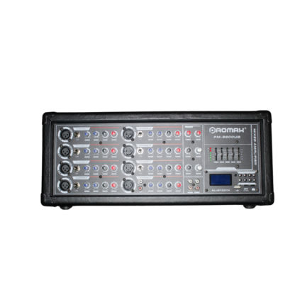 Mixer Amplificada 8 Canales Mono| Promax PM-8600UB