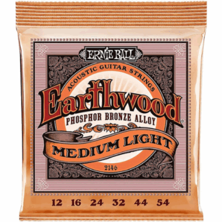 Juego Cuerda Earthwood Medium Light Guitarra Electroacústica G.12-54 | ERNIE BALL 2146