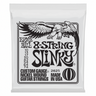 Juego Cuerda 8-STRING Slinky Guitarra Electrica De 8 Cuerdas G.10-74 | ERNIE BALL 2625