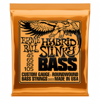 Juego Cuerda Hybrid Slinky Nickel Wound Bajo G.45-105 | ERNIE BALL 2833
