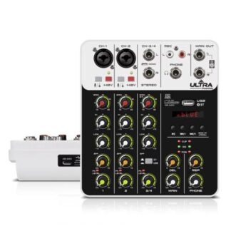 Mixer Mini 4 Canales | Ultra V4