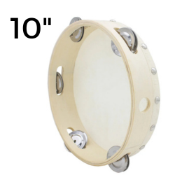 Pandero | Madera 10 Inch