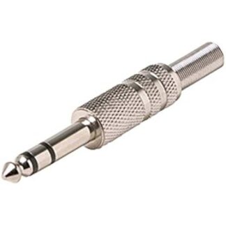 CONECTOR PLUG METAL 1/4 STEREO | N.A P-103T