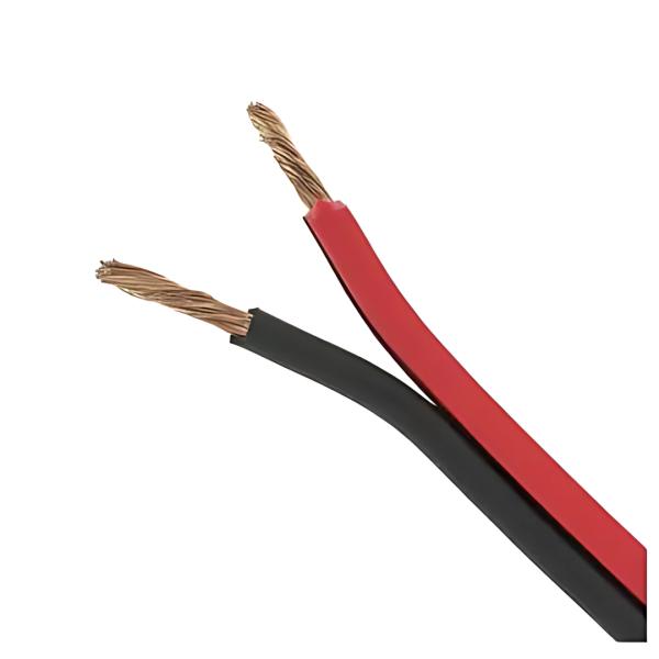 Metro Cable de Parlante #16 Rojo y Negro | BLASTKING R2X16B-500