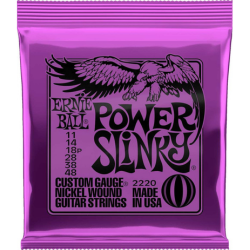 Juego Cuerda Power Slinky Guitarra Eléctrica G.11-48 | ERNIE BALL 2220
