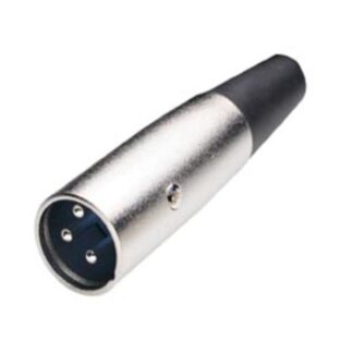 CONECTOR PLUG METAL CANNON  XLR M-60
