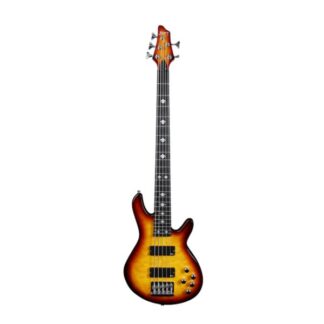 Bajo Eléctrico 5 Cuerdas Activo  | Lennon Zebrawood Sunburn