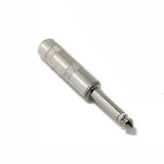 CONECTOR PLUG METAL 1/4 MONO  ALTA CALIDAD | Kx-02 JiaSound